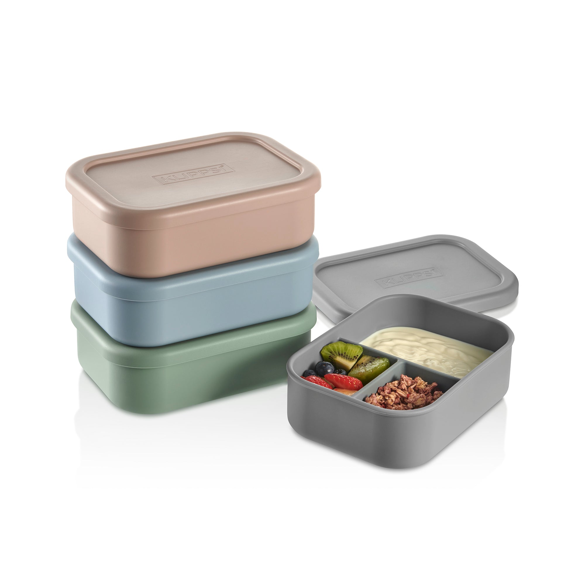 KLIPPSI® Lunchbox medium 3-Fächer - Klippsi