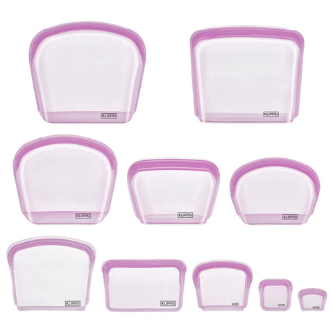 KLIPPSI® Silikonbeutel Starter Set - Klippsi