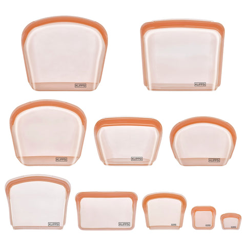 KLIPPSI® Silikonbeutel Starter Set - Klippsi