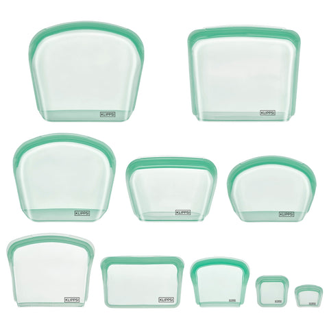 KLIPPSI® Silikonbeutel Starter Set - Klippsi